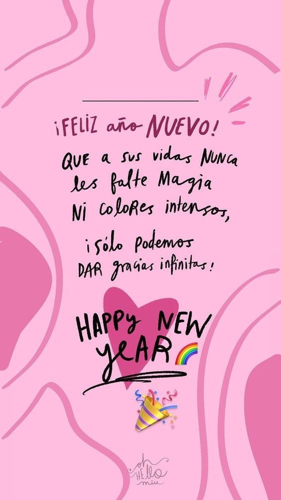 Postales e imágenes con frases motivadoras para compartir por Año Nuevo 2024