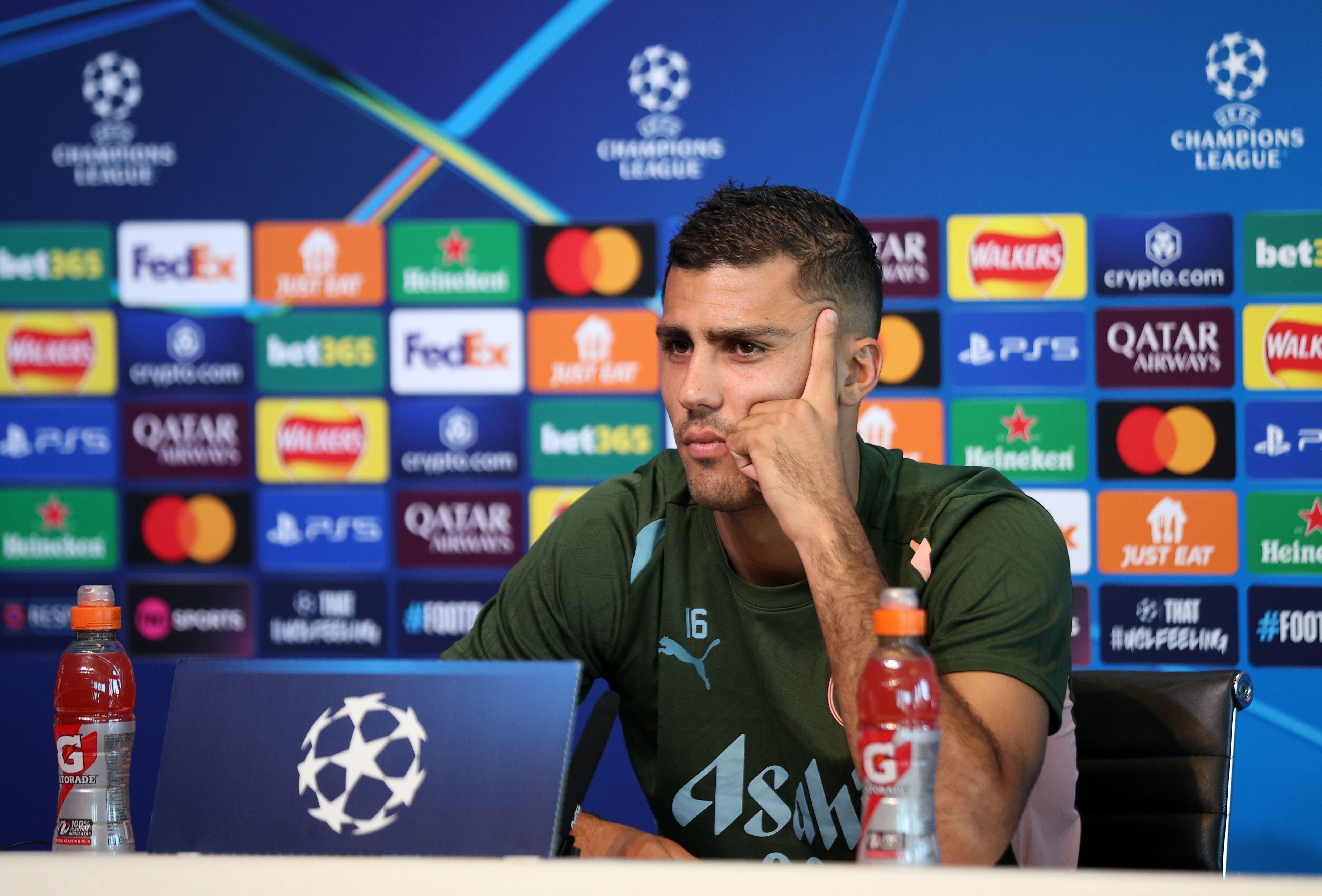 El jugador del Manchester City, Rodri (EFE/EPA/ADAM VAUGHAN)
