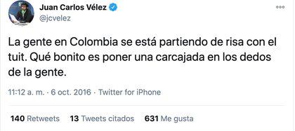 Juan Carlos Velez / Twitter