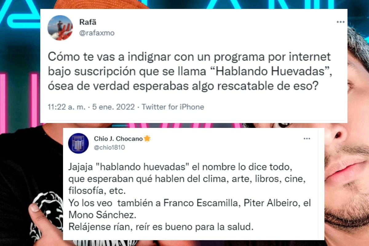 Hablando Huev...”, de Jorge Luna y Ricardo Mendoza: ¿Quiénes son y por qué  el show tiene tanta aceptación del público? - Infobae