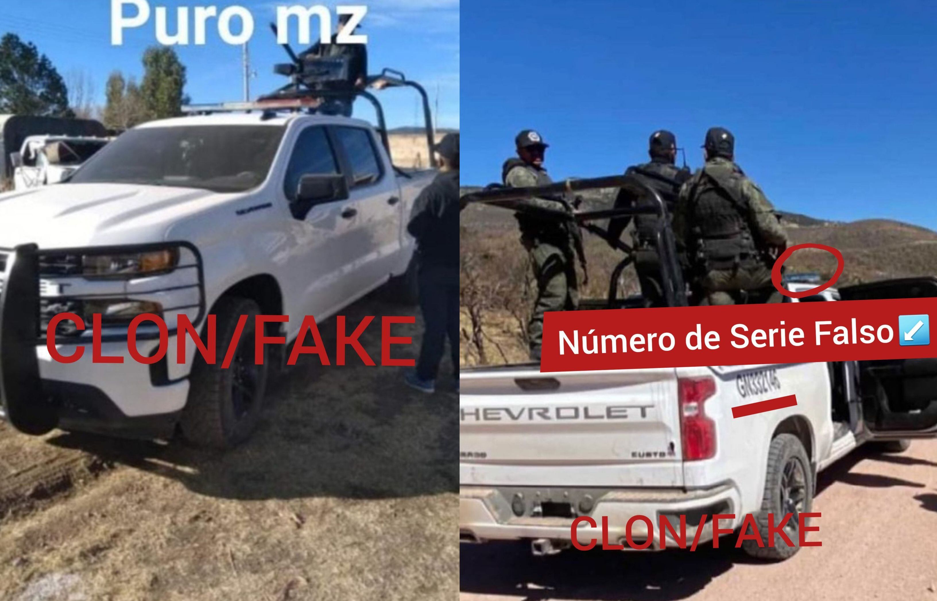 Guardia Nacional narco Tamaulipas Mayo Zambada monstruo blindado (Foto: Especial)