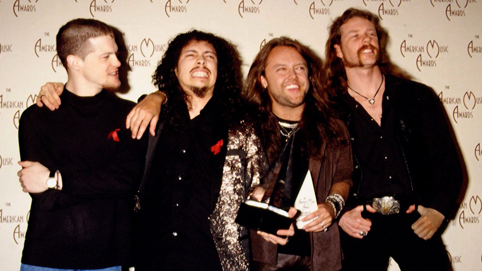 La banda en los American Music Awards en Los Ángeles (Photo by Frank Trapper/Corbis via Getty Images)