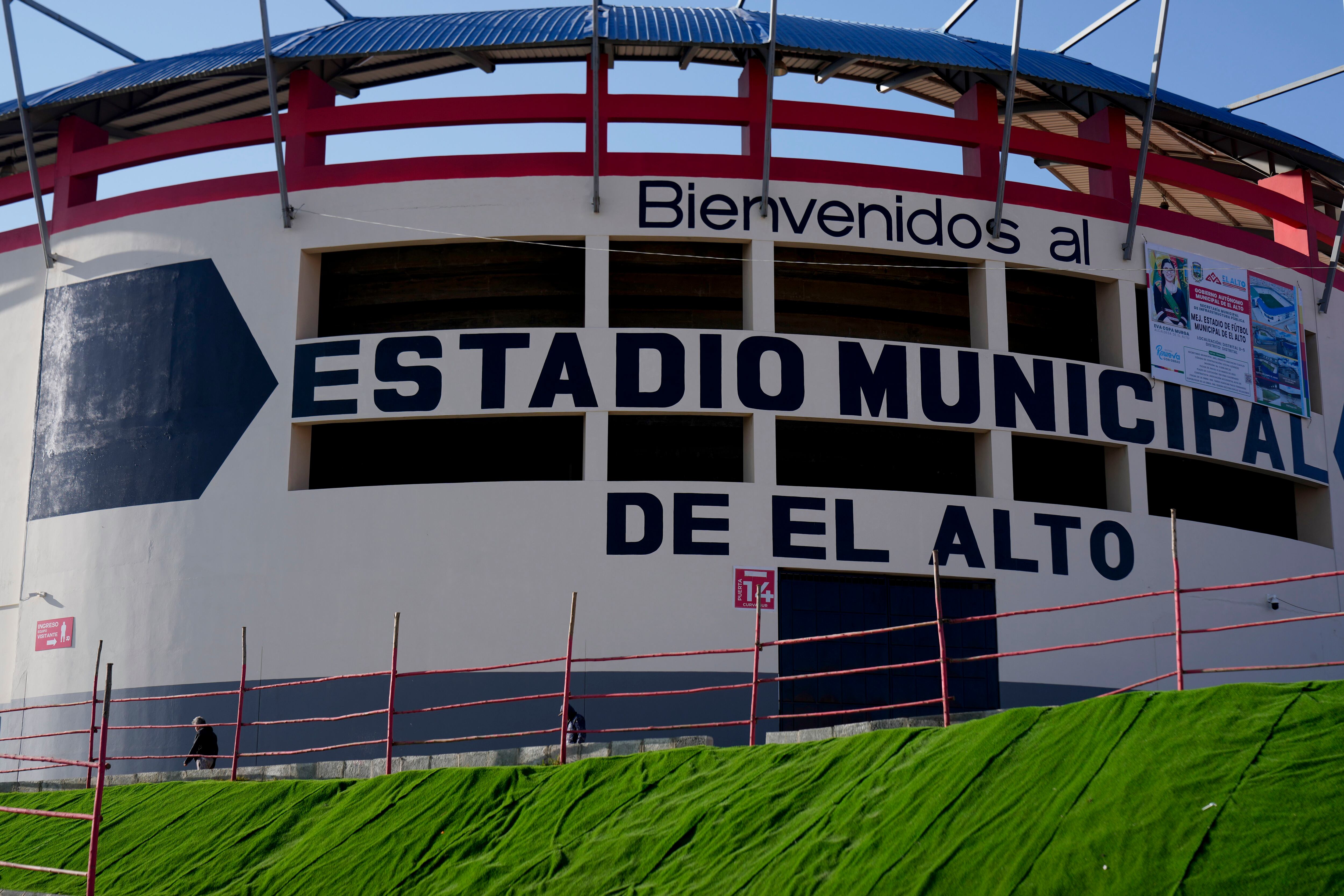 Foto de Estadio El Alto - crédito Juan Karita / AP Photo