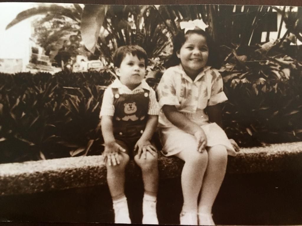 Imagen de Natalia Bayona cuando era una niña. Natalia asegura que a su padre le debe la disciplina y a su madre la proactividad y el liderazgo. /Archivo familiar-cortesía de Natalia Bayona