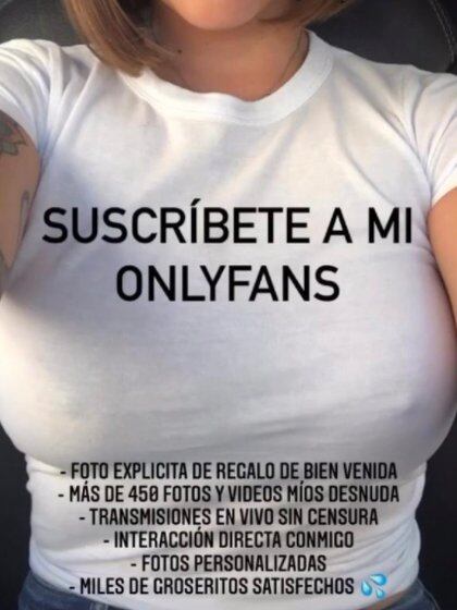 Rocío Pino es originaria de Hermosillo, Sonora, y tiene una cuenta de Only Fans