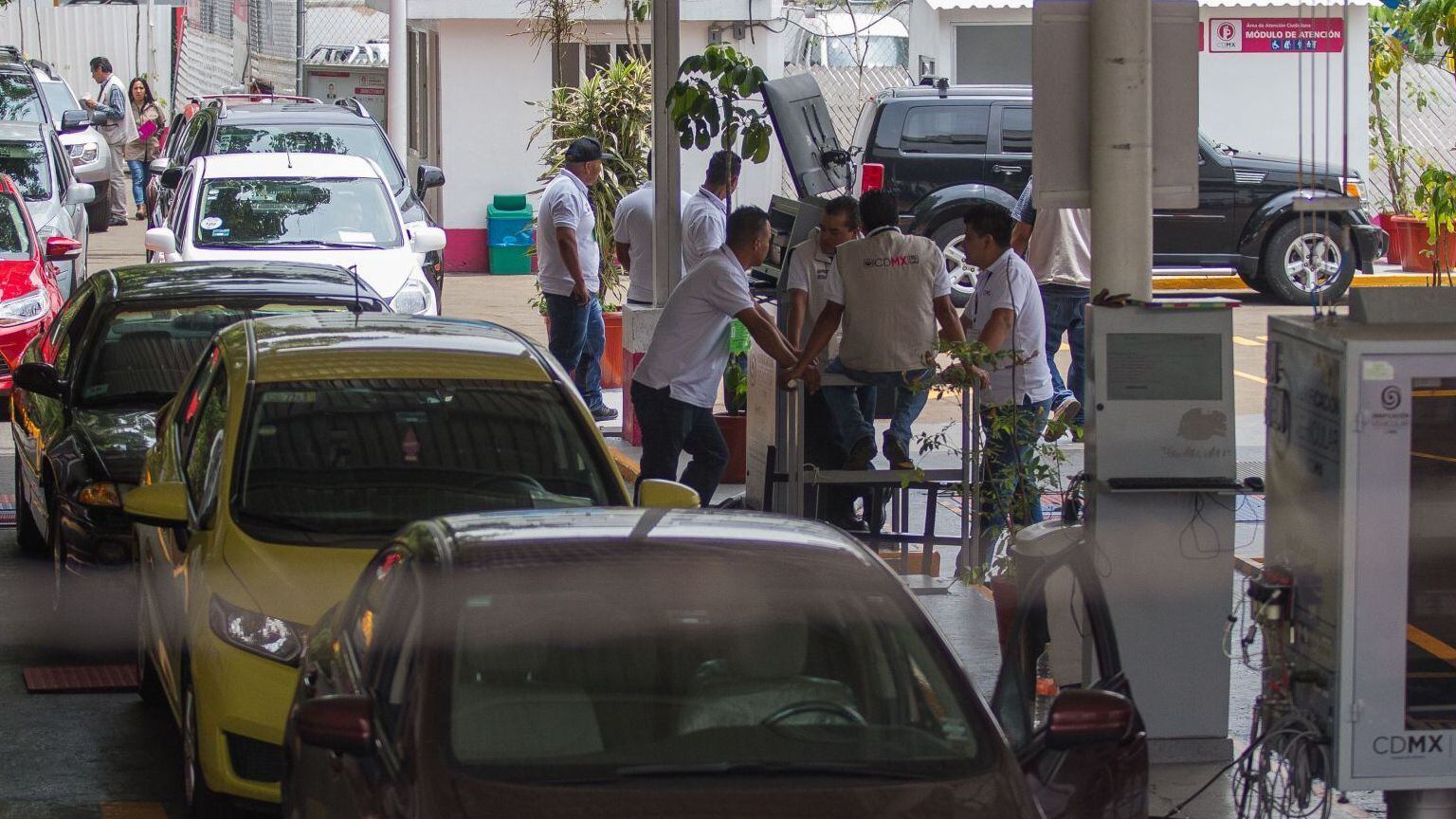 Autos verificación CDMX