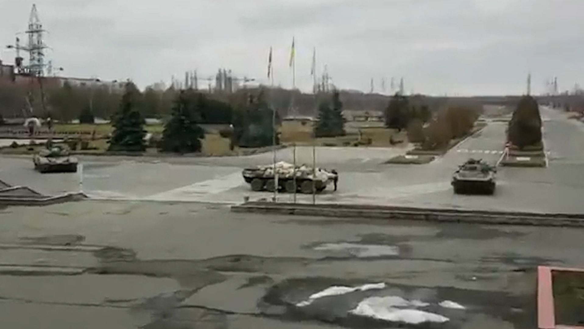 Russian forces took control of chernobyl