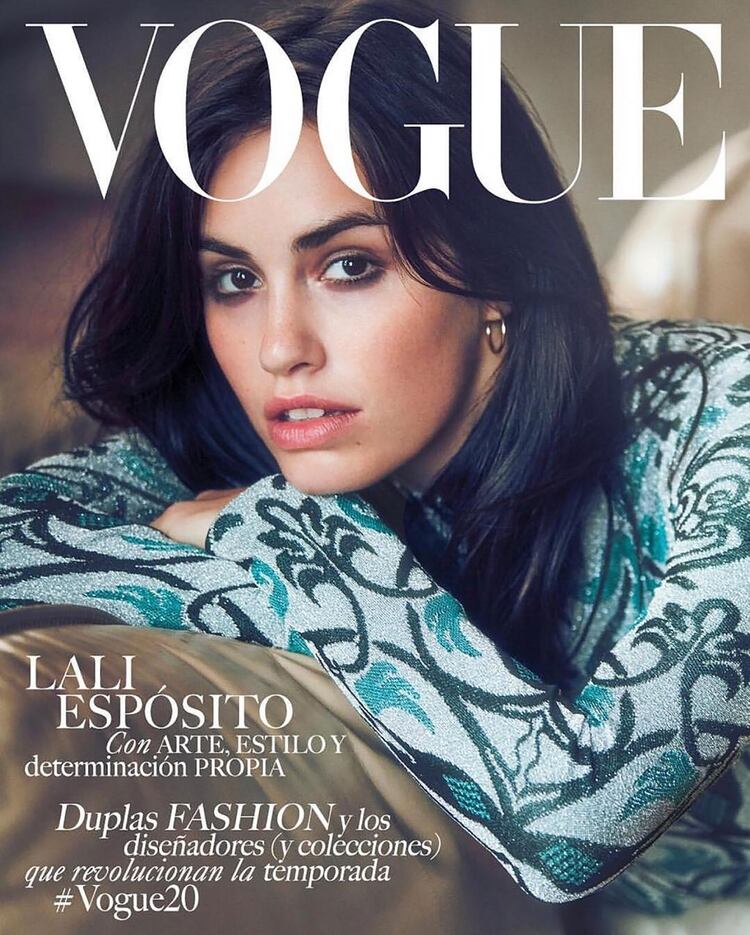 Lali Espósito en la tapa de Vogue Latinoamérica de marzo 2019