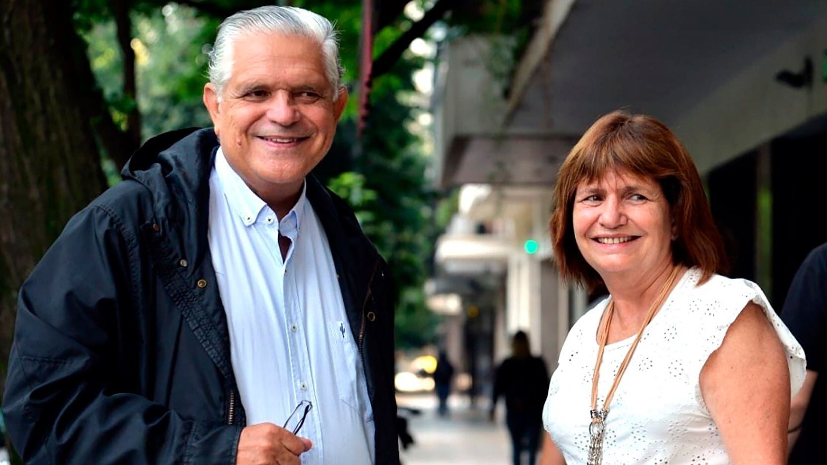 Patricia Bullrich y Ricardo López Murphy