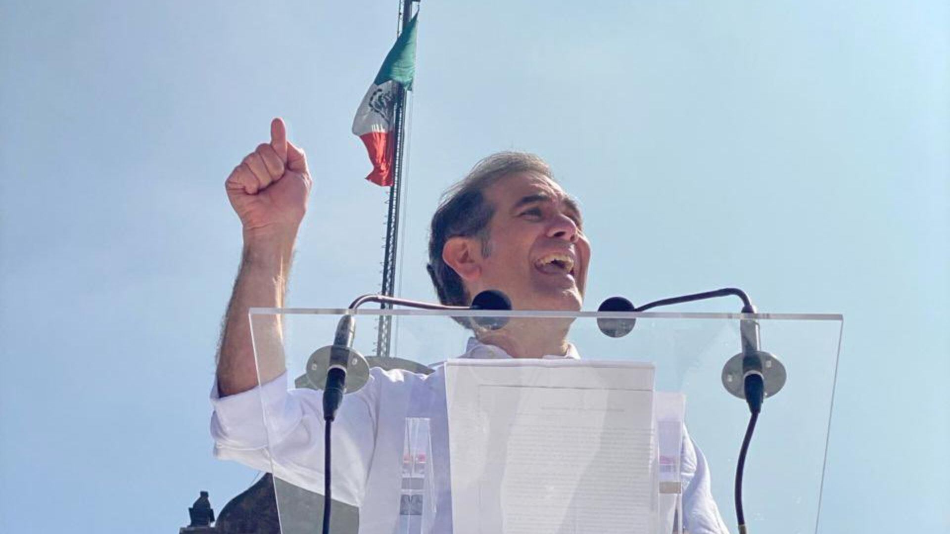 Lorenzo Córdova orador único de la marcha por la democracia