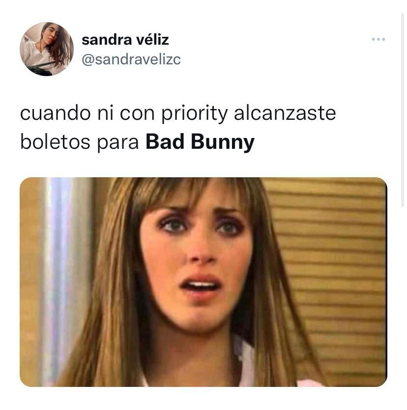 Los mejores memes que dejó Bad Bunny y la preventa de boletos para el  “World's Hottest Tour” - Infobae