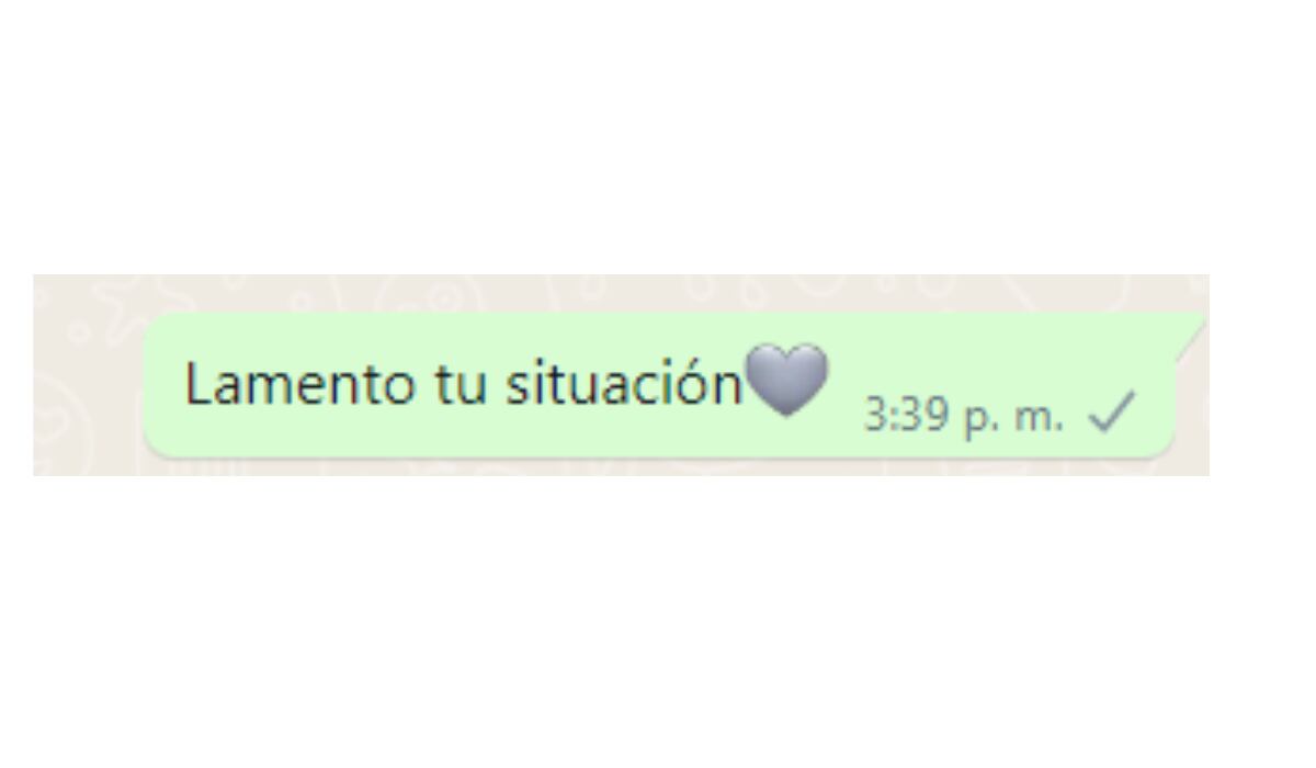 Este emoji se utiliza para expresar emociones en situaciones serias. (WhatsApp)