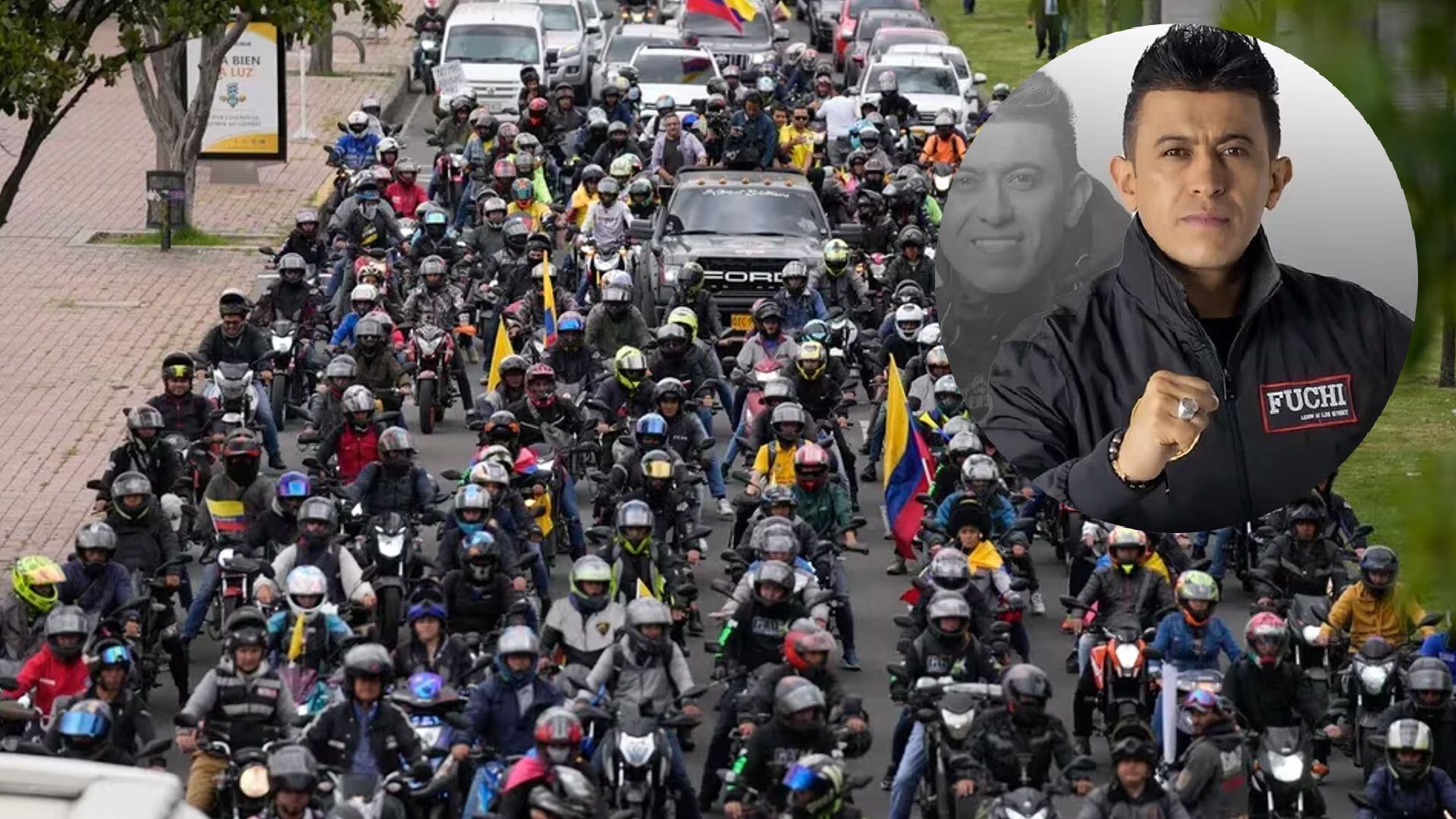 Los internautas se dirigieron al concejal Fuchi por ser líder del gremio de motociclistas - crédito Fernando Vergara/AP/Fuchi Concejal/Facebook