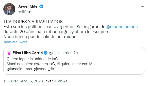 Milei Carrio