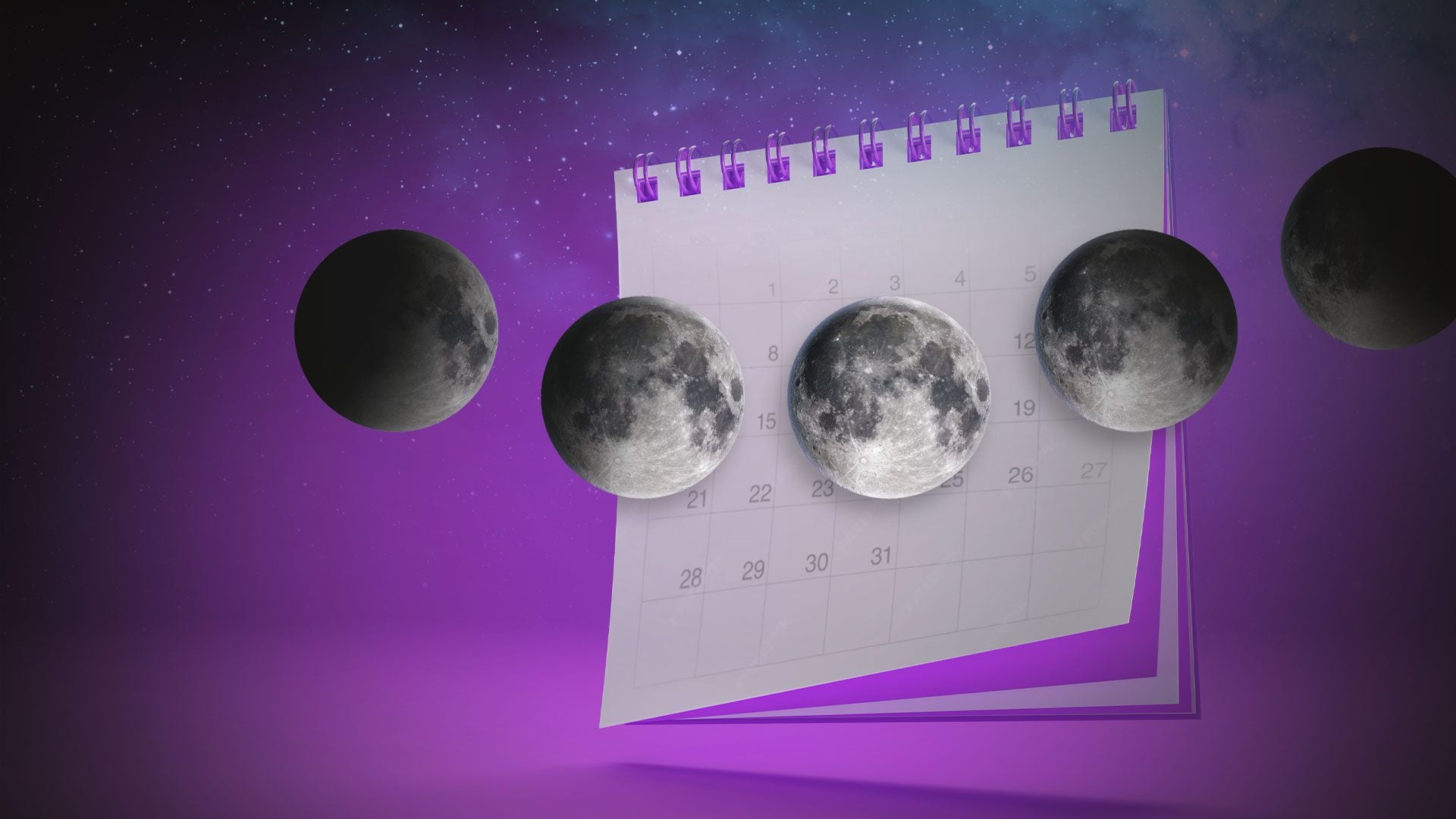 Estas serán las fases de la luna del 17 al 24 de octubre (Jovani Pérez/Infobae)