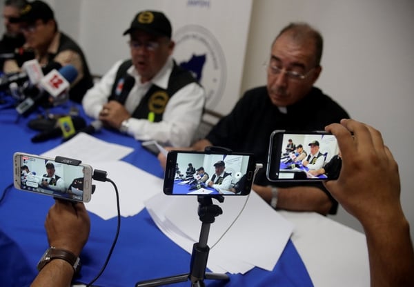 Asociación Nicaragüense Pro Derechos Humanos en Managua (REUTERS/Jorge Cabrera)