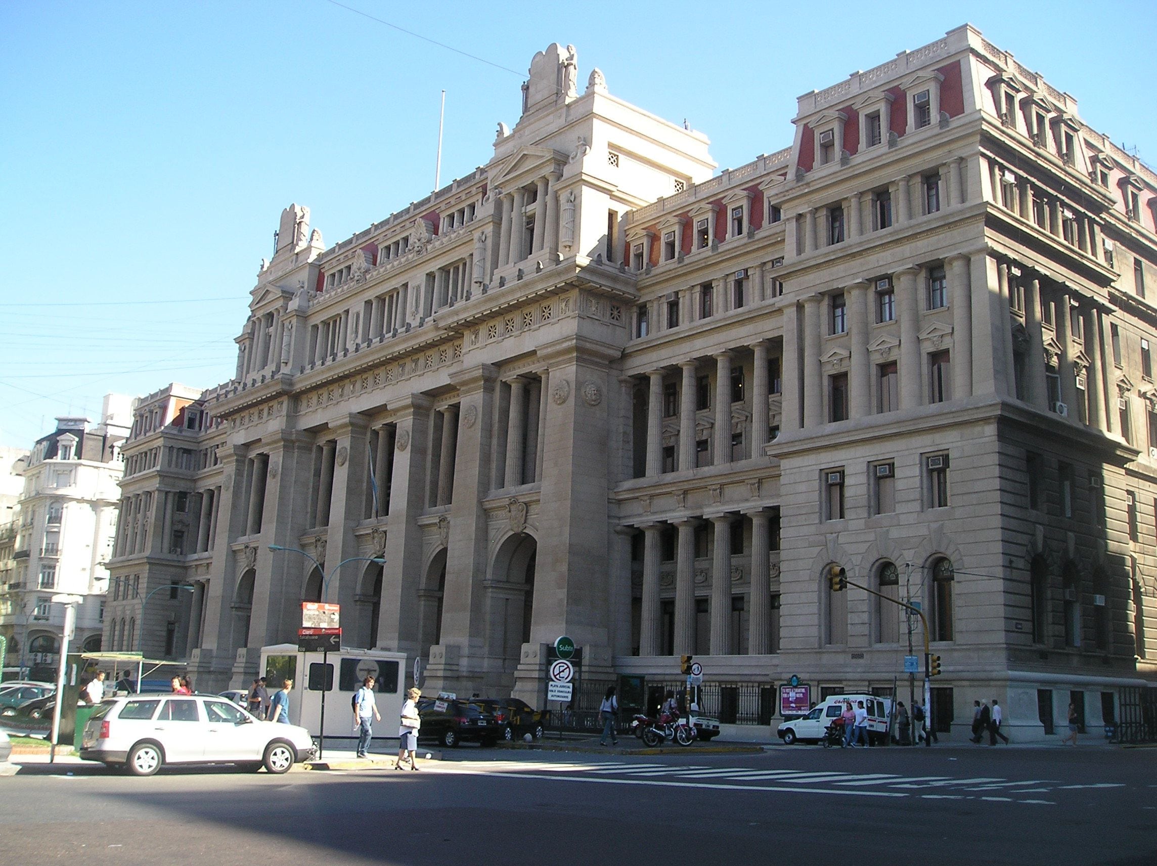 El Palacio de Tribunales