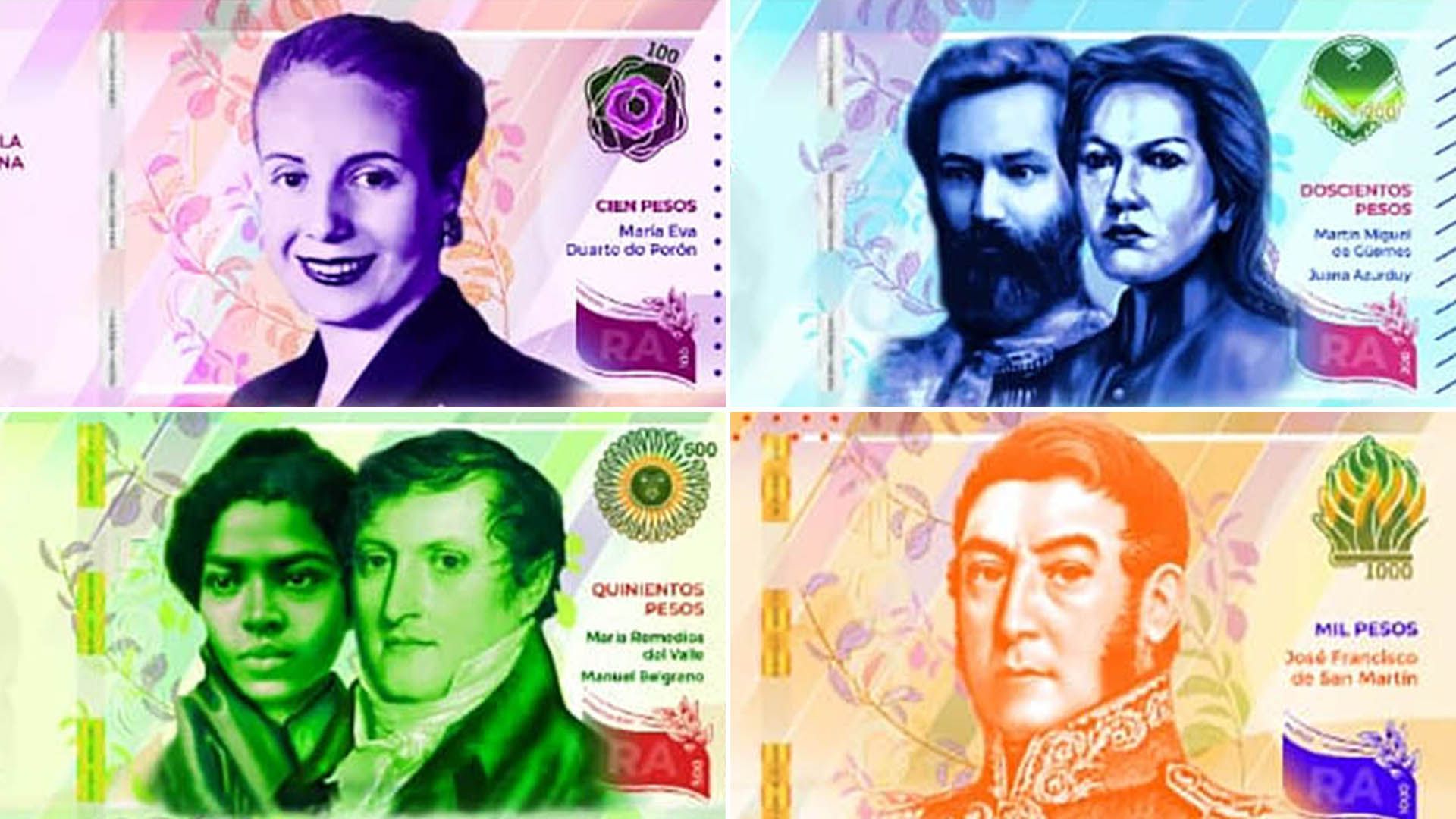 Nuevos billetes