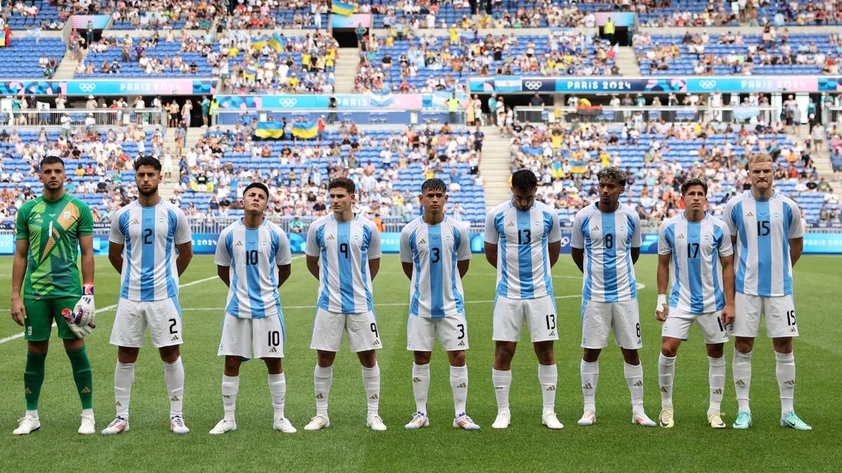 El 11 de Argentina para enfrentar mañana a Francia por los cuartos de final de los Juegos Olímpicos de París 2024