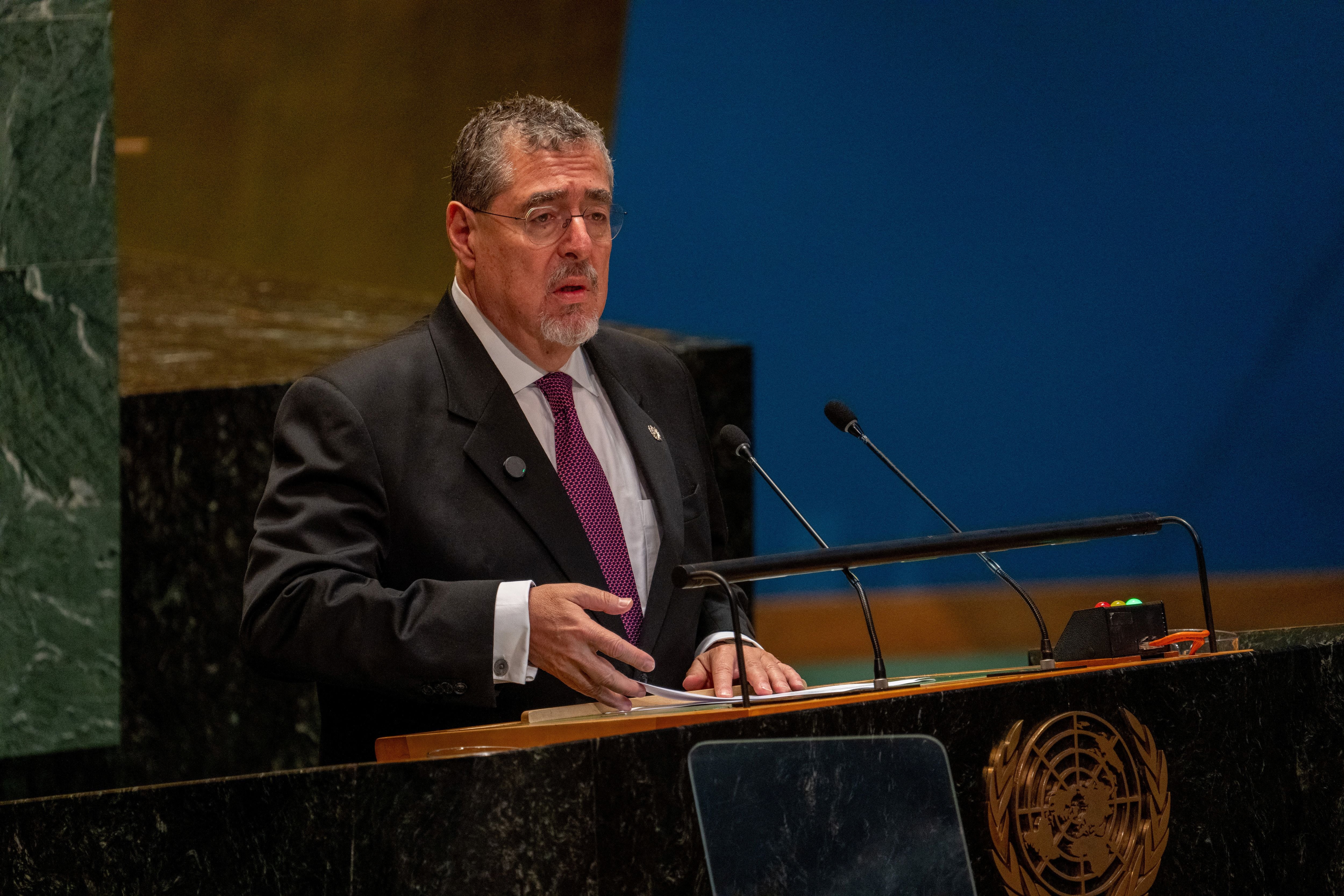 El presidente de Guatemala, Bernardo Arévalo. REUTERS/David Dee Delgado