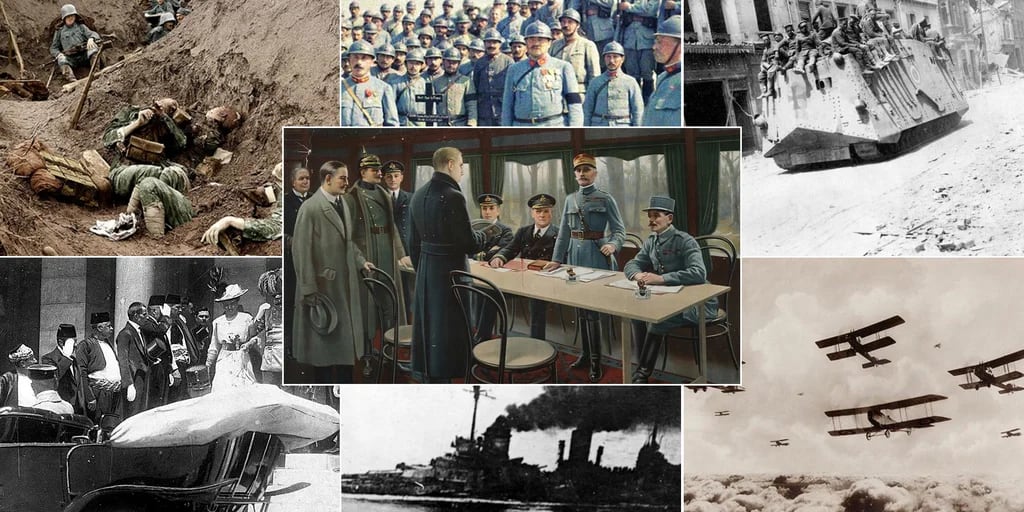 A 100 años del armisticio que puso fin a la Gran Guerra que iba a 