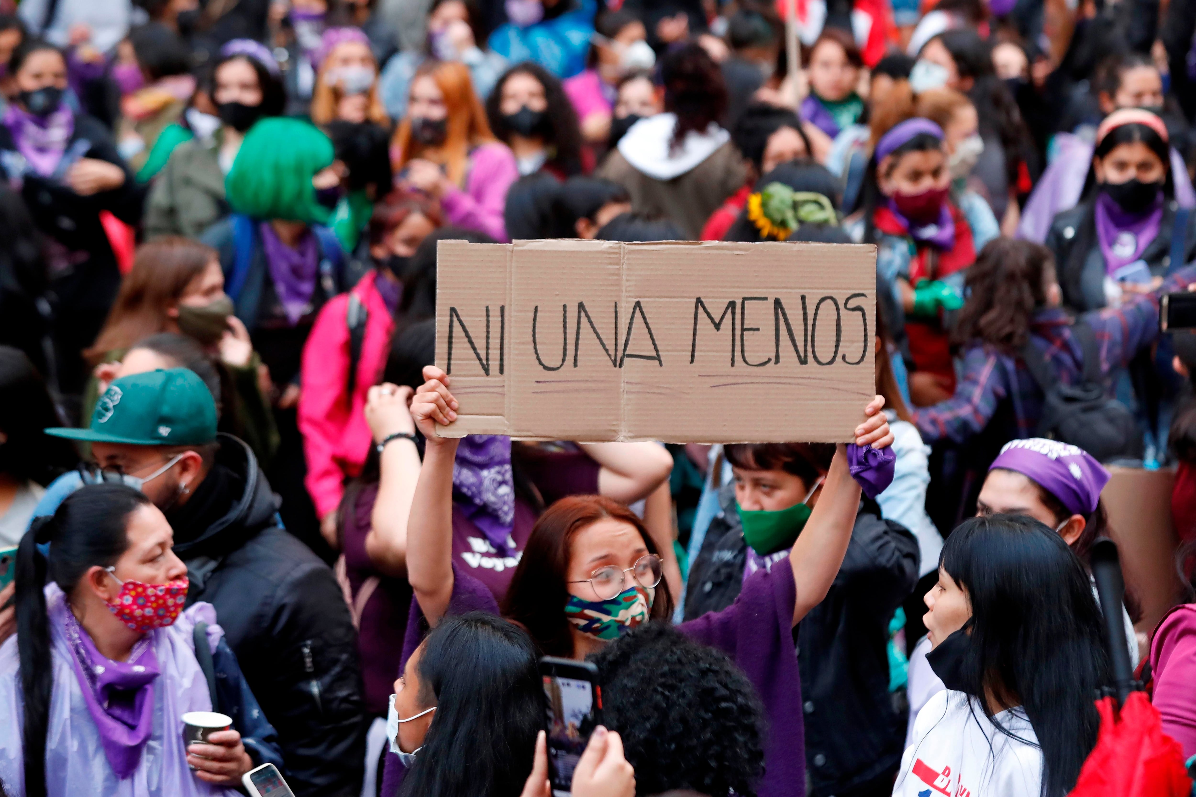 En lo corrido de 2023 se han reportado más de 400 alertas por riesgo de feminicidio en Colombia - crédito Mauricio Dueñas Castañeda/EFE
