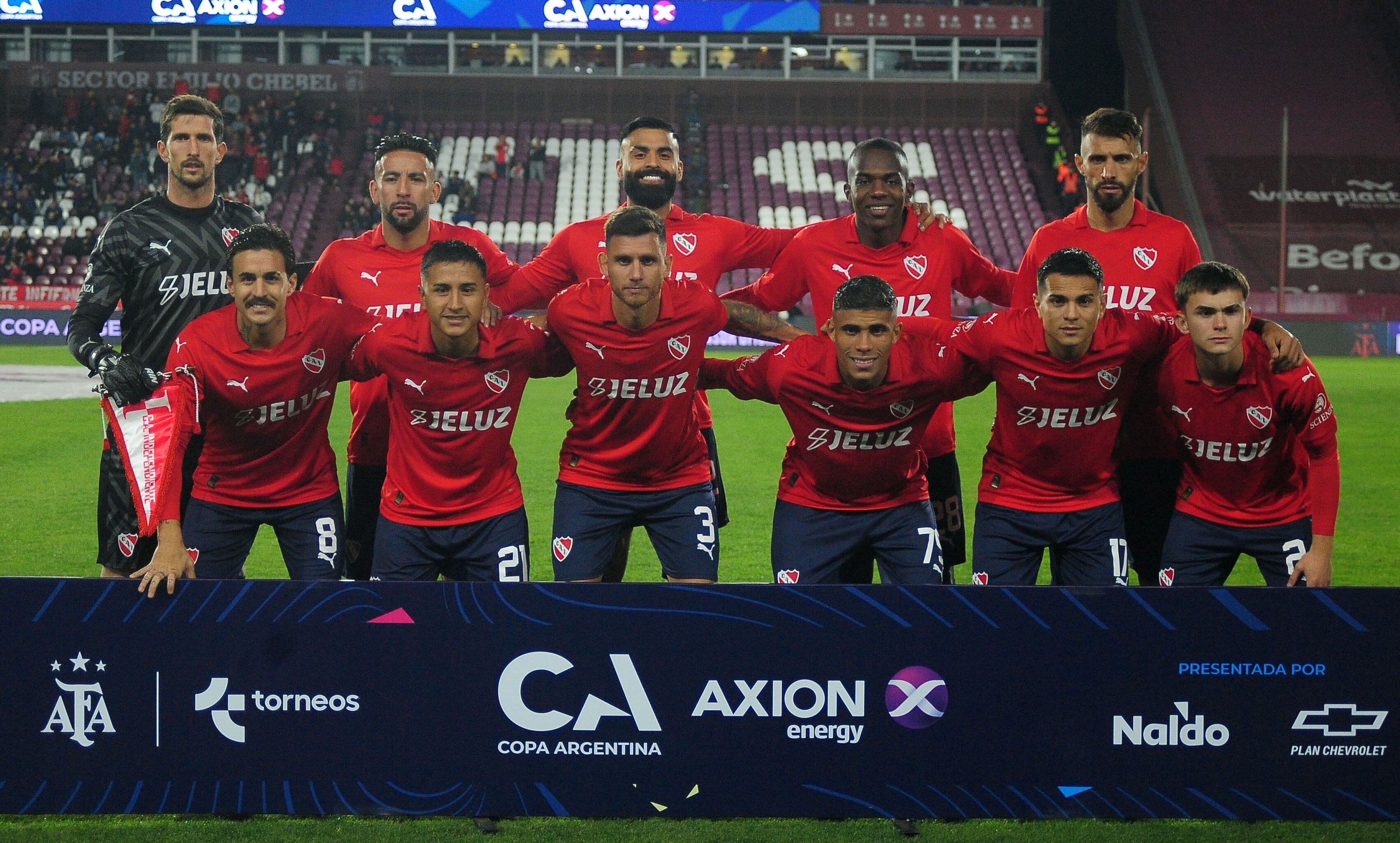 Independiente derrotó a Juventud Unida de San Luis en la cancha de Lanús y avanzó a octavos de final de la Copa Argentina (Fotobaires)