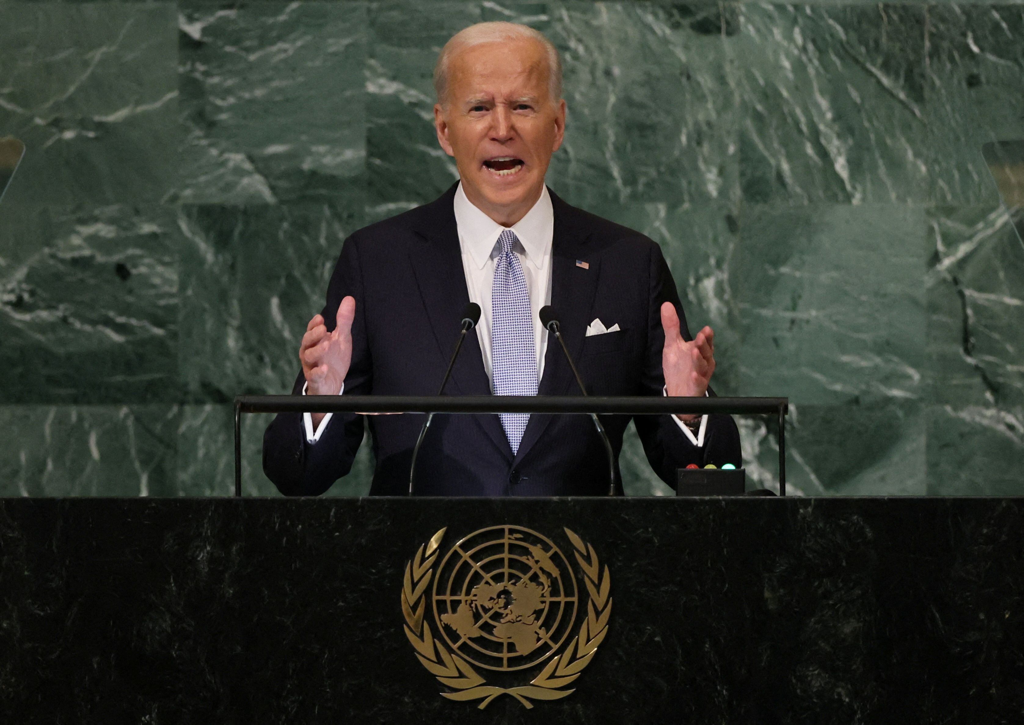 Joe Biden será el segundo de los mandatarios en dar su exposición en la Asamblea General (Reuters)