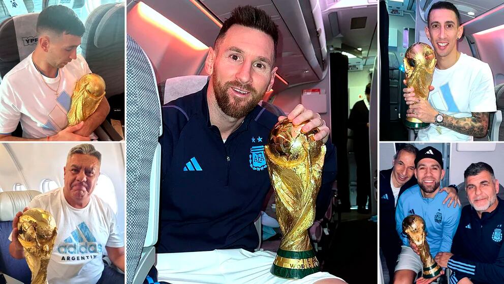 La Intimidad Del Vuelo De Los Campeones Del Mundo Rumbo A La Argentina