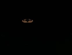 El OVNI fue visto cerca de Avenida Río Churubusco (Captura: TikTok).