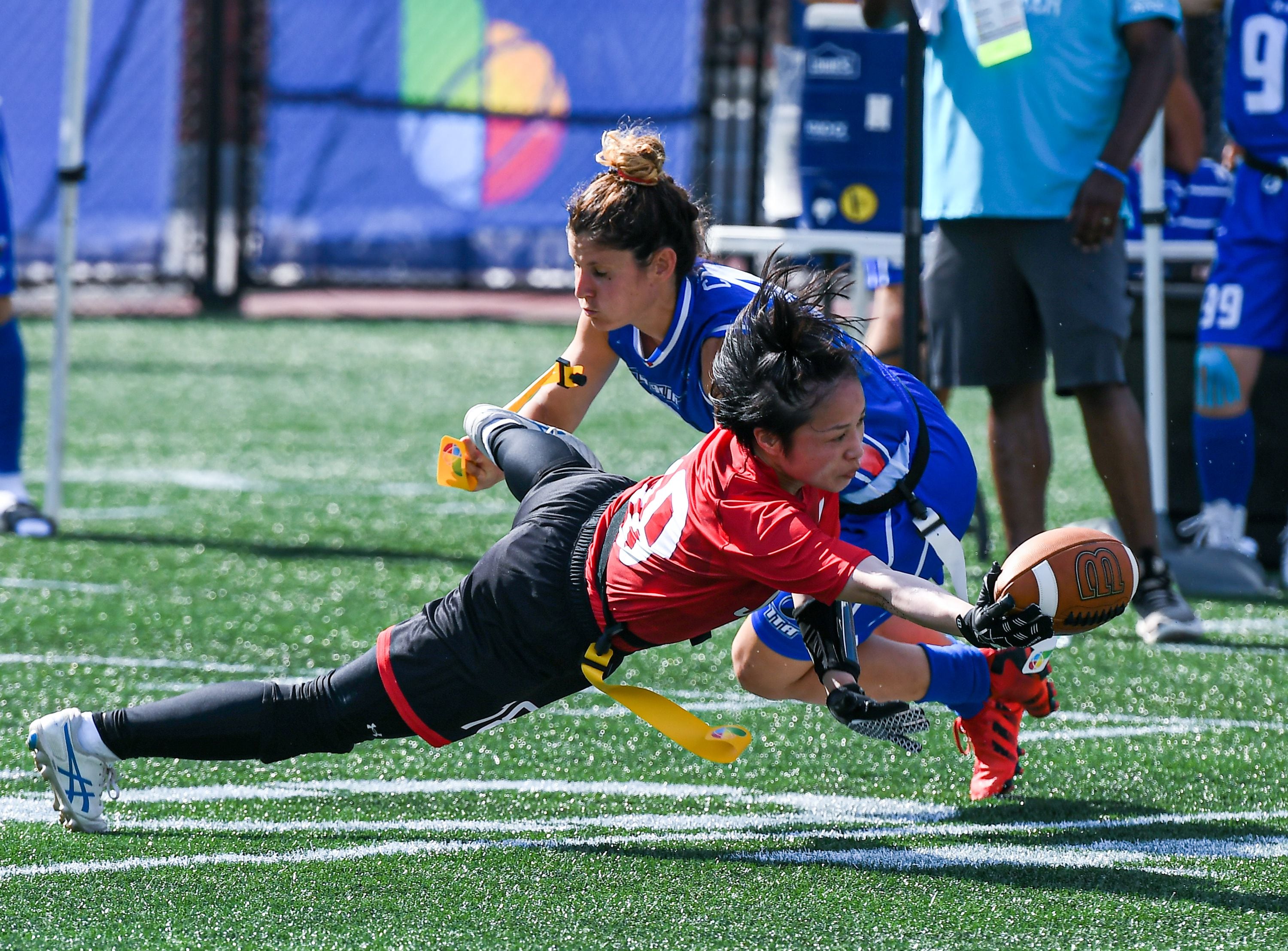 The World Games Flag Football medallists honored at NFL Kickoff in Los  Angeles