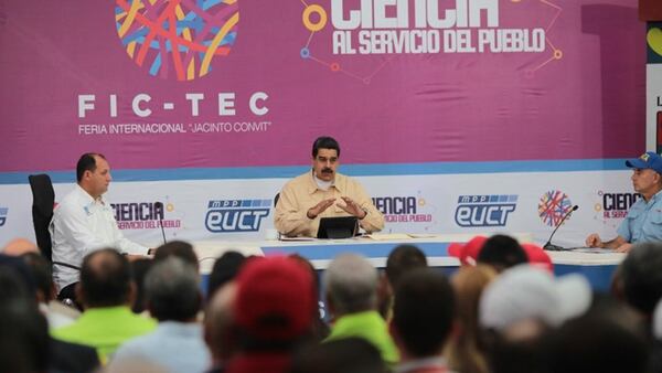 Nicolás Maduro anunció la creación del “Petro” (Twitter: @Mppeuct)