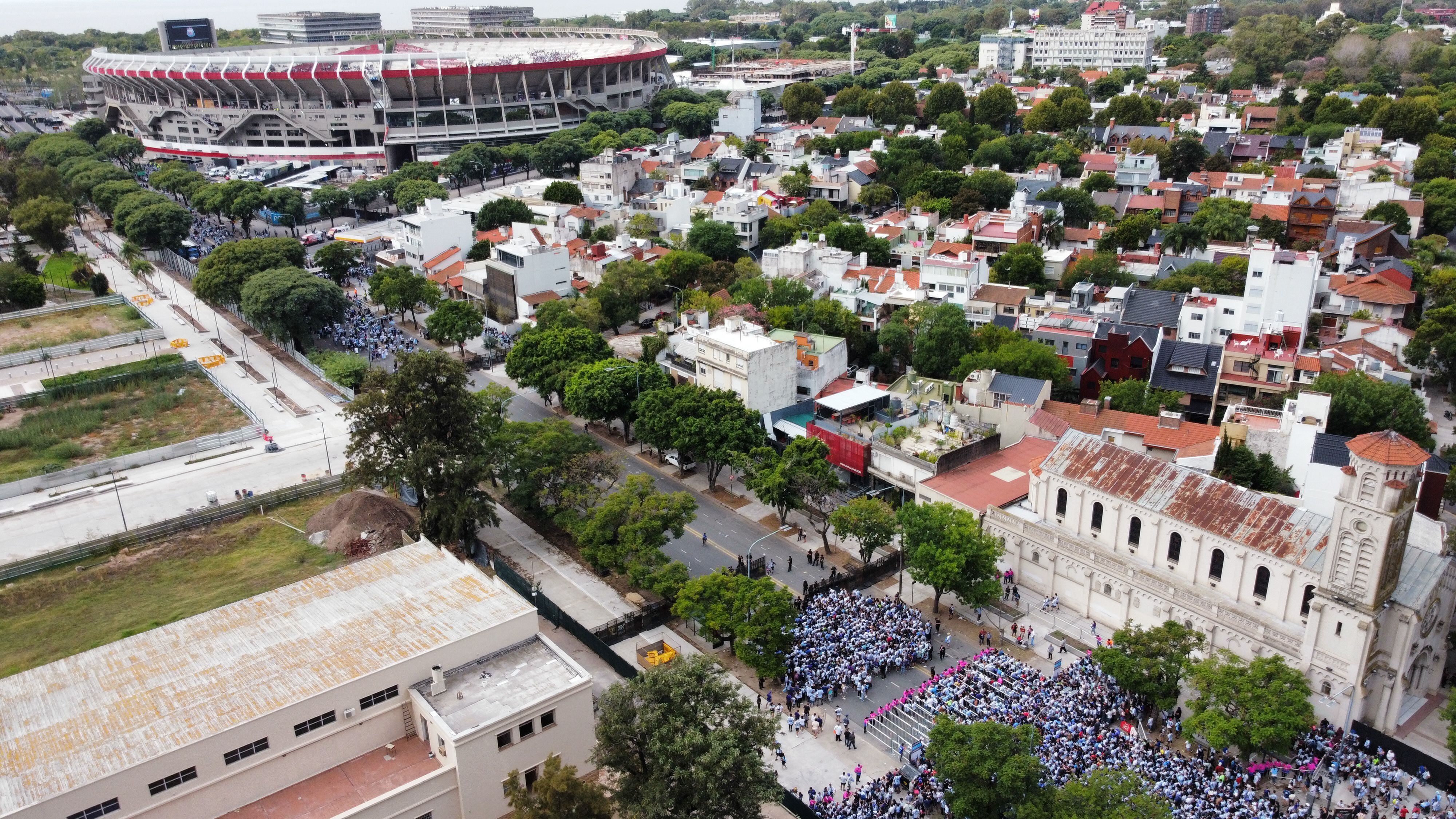 Argentina vs Panama - Monumental Stadium - Fans - Color