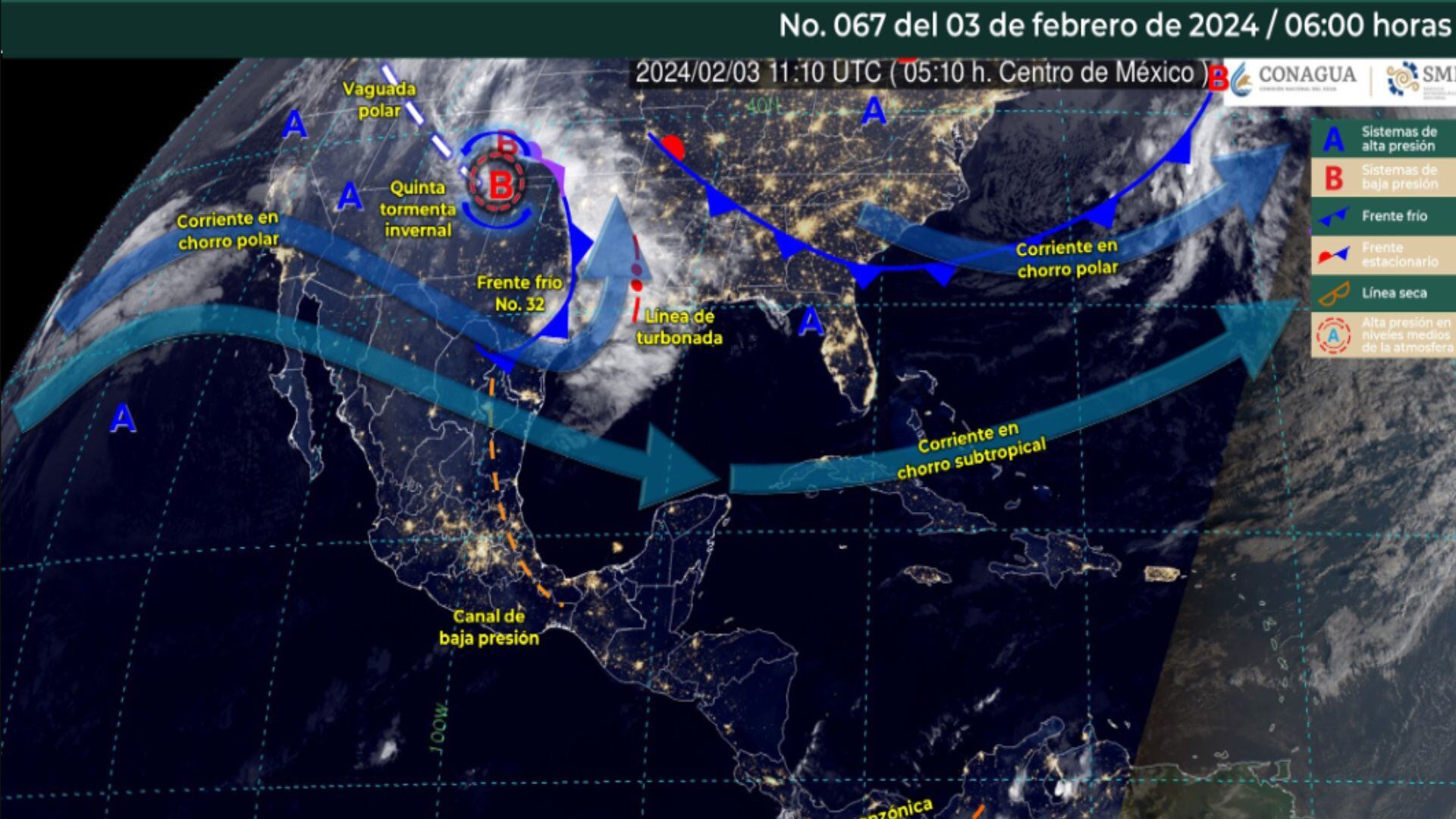 Portada Bajas temperaturas SMN clima