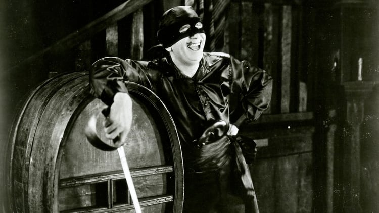 Douglas Fairbanks, el primer intérprete de El Zorro