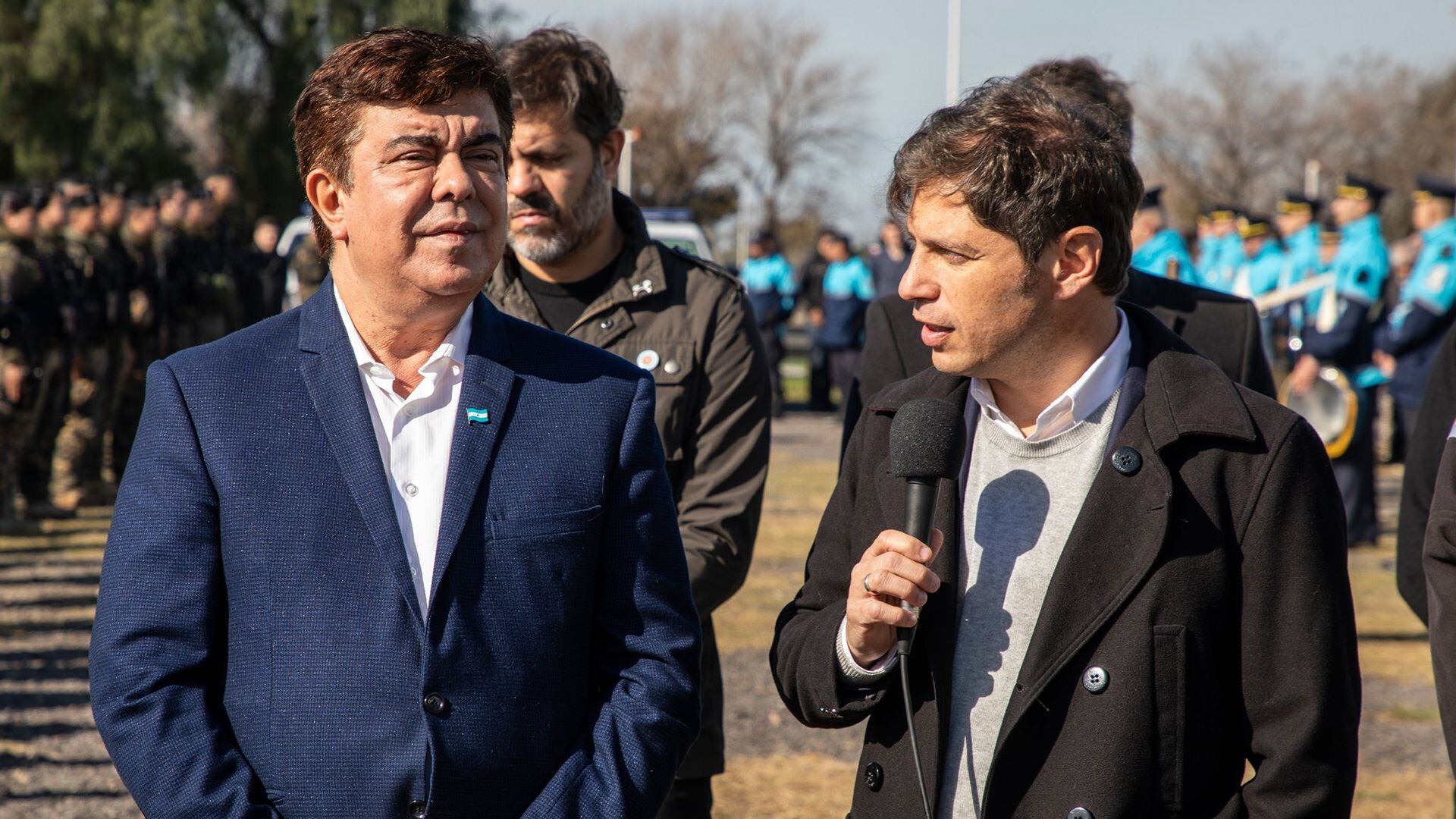 Espinoza y Kicillof