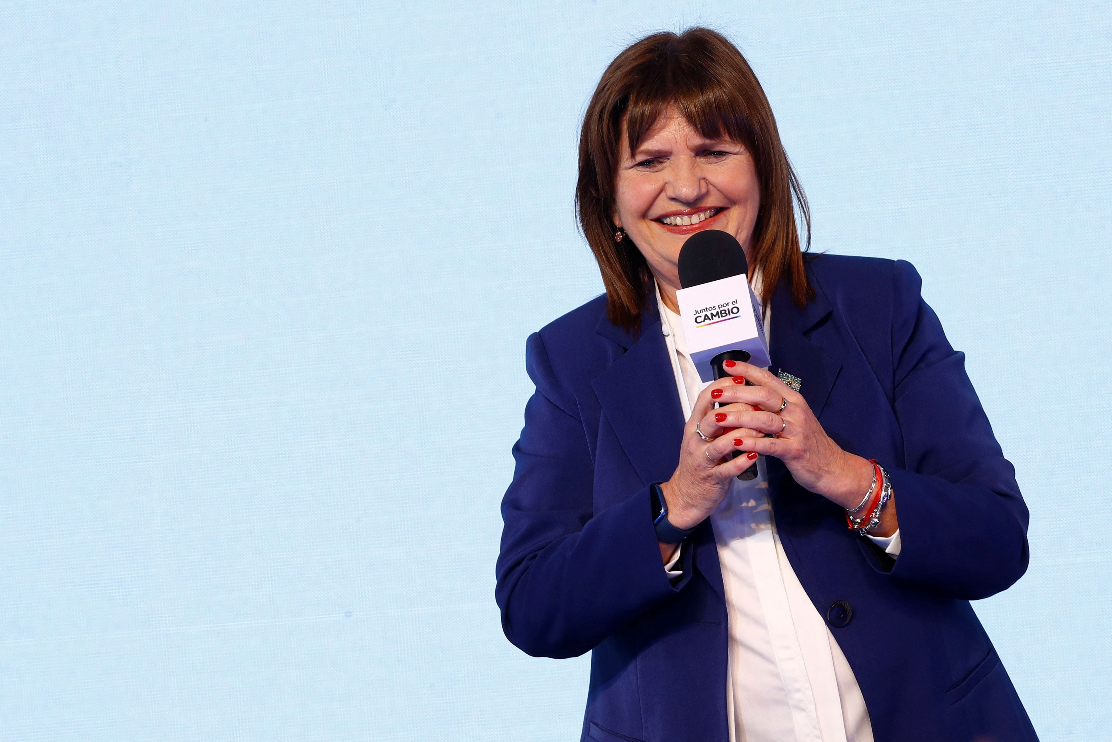 Patricia Bullrich encabezará una reunión con economistas de JxC y hará una foto con dirigentes de todo el país (REUTERS/Agustin Marcarian)