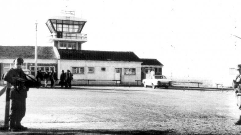 Aeropuerto de Trelew, uno de los escenarios de la operación