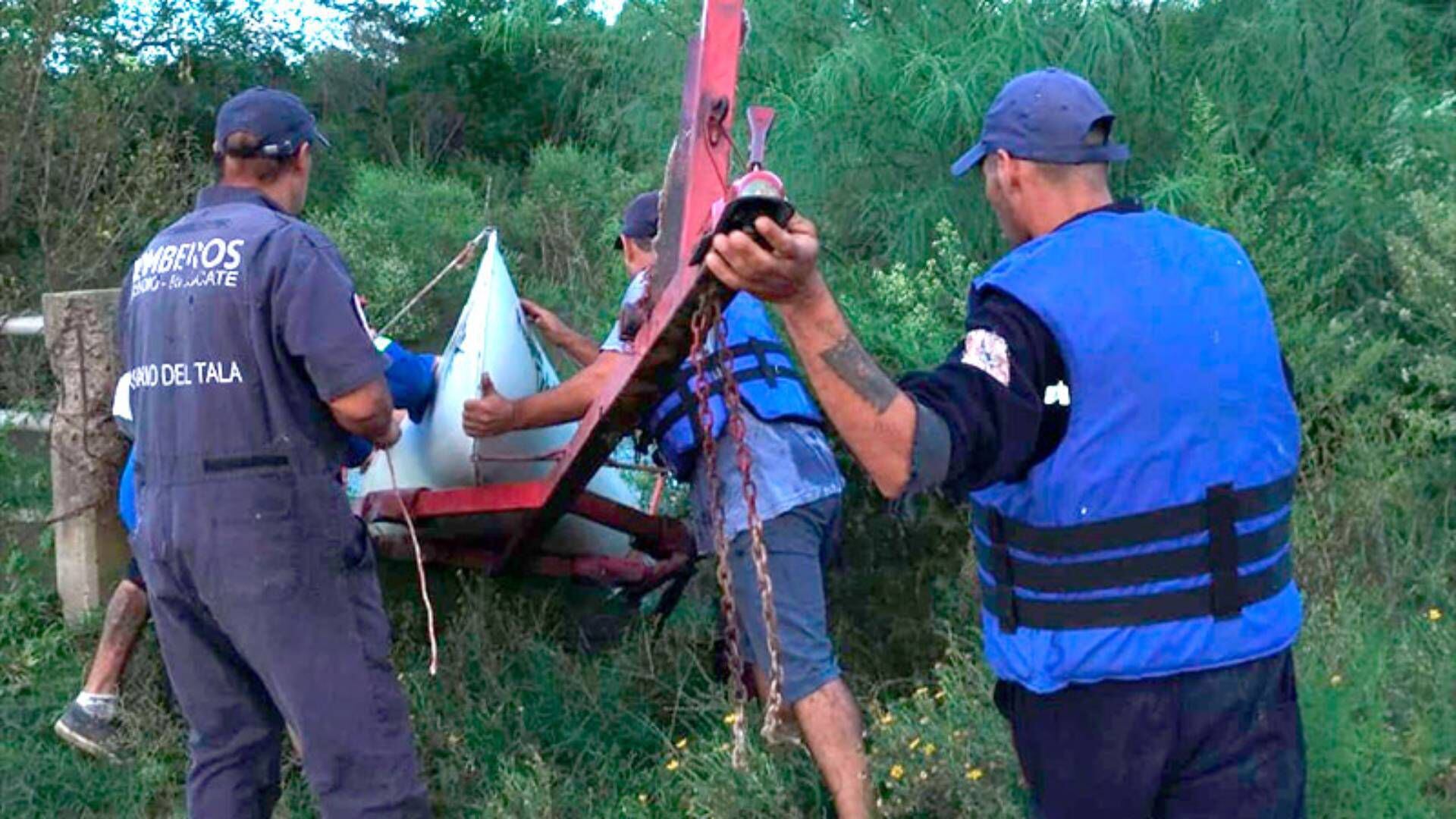 Buscan a un joven que desapareció en un arroyo de Entre Ríos (Fuente: El Once)