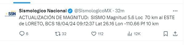 (X @SismologicoMX)