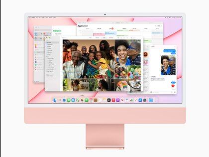 La nueva iMac incluye una cámara FaceTime HD de 1080p y micrófonos con calidad de estudio