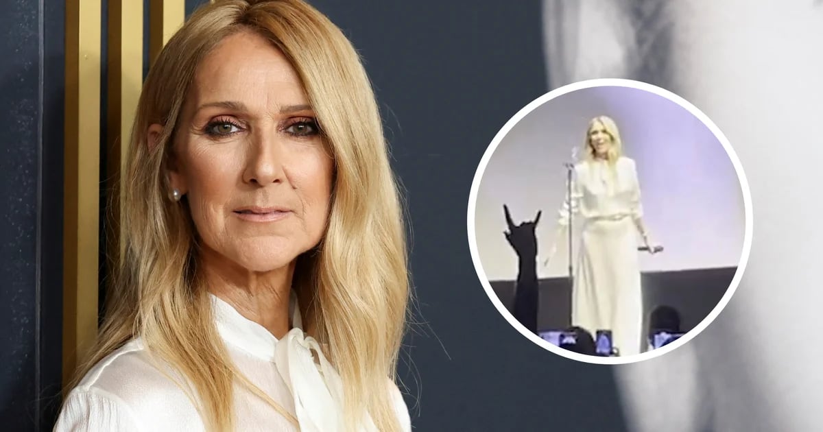 Celine Dion breaks down in tears at the presentation of her documentary