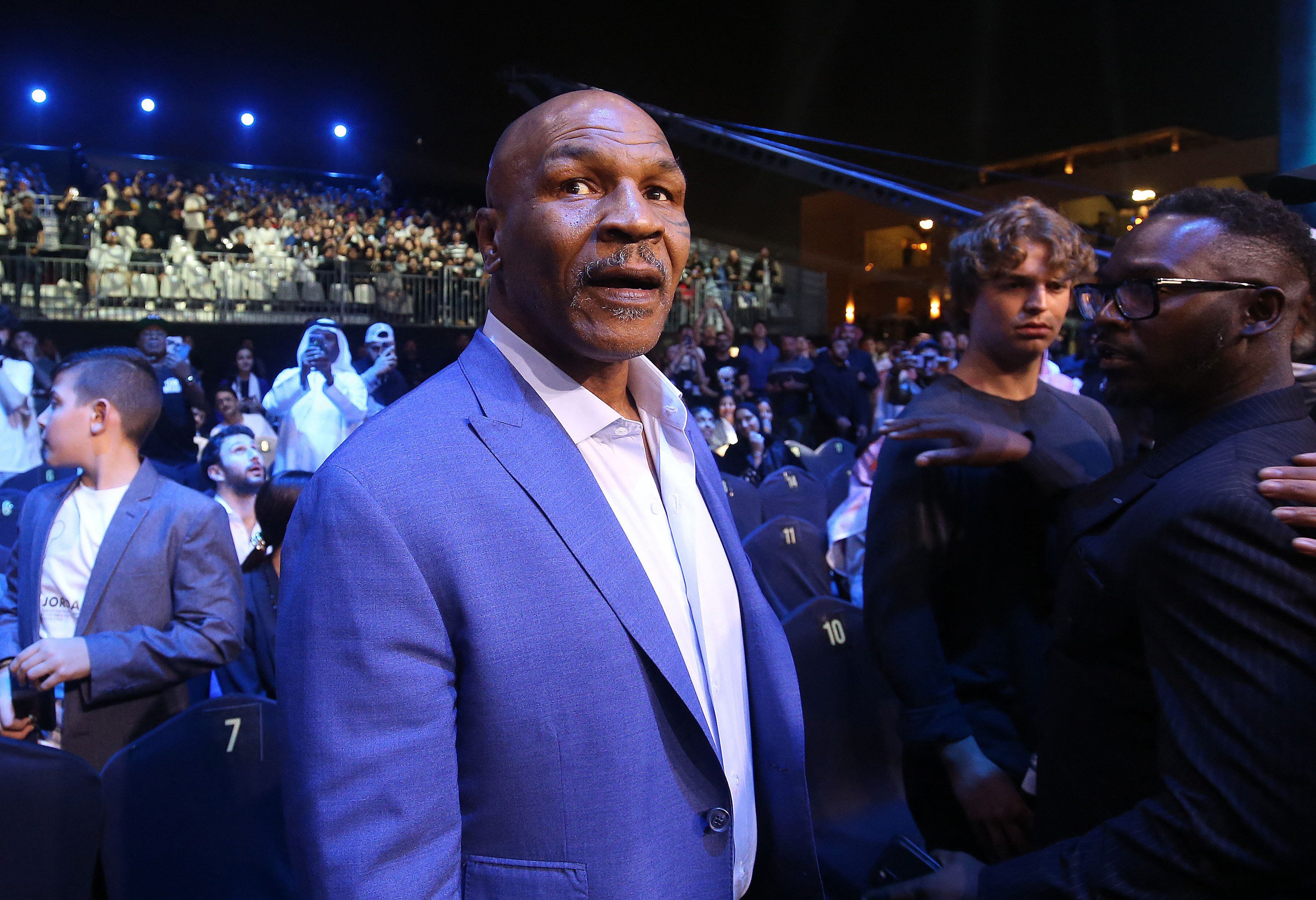 Mike Tyson volverá al boxeo a los 58 años. Foto: REUTERS/Ahmed Yosri