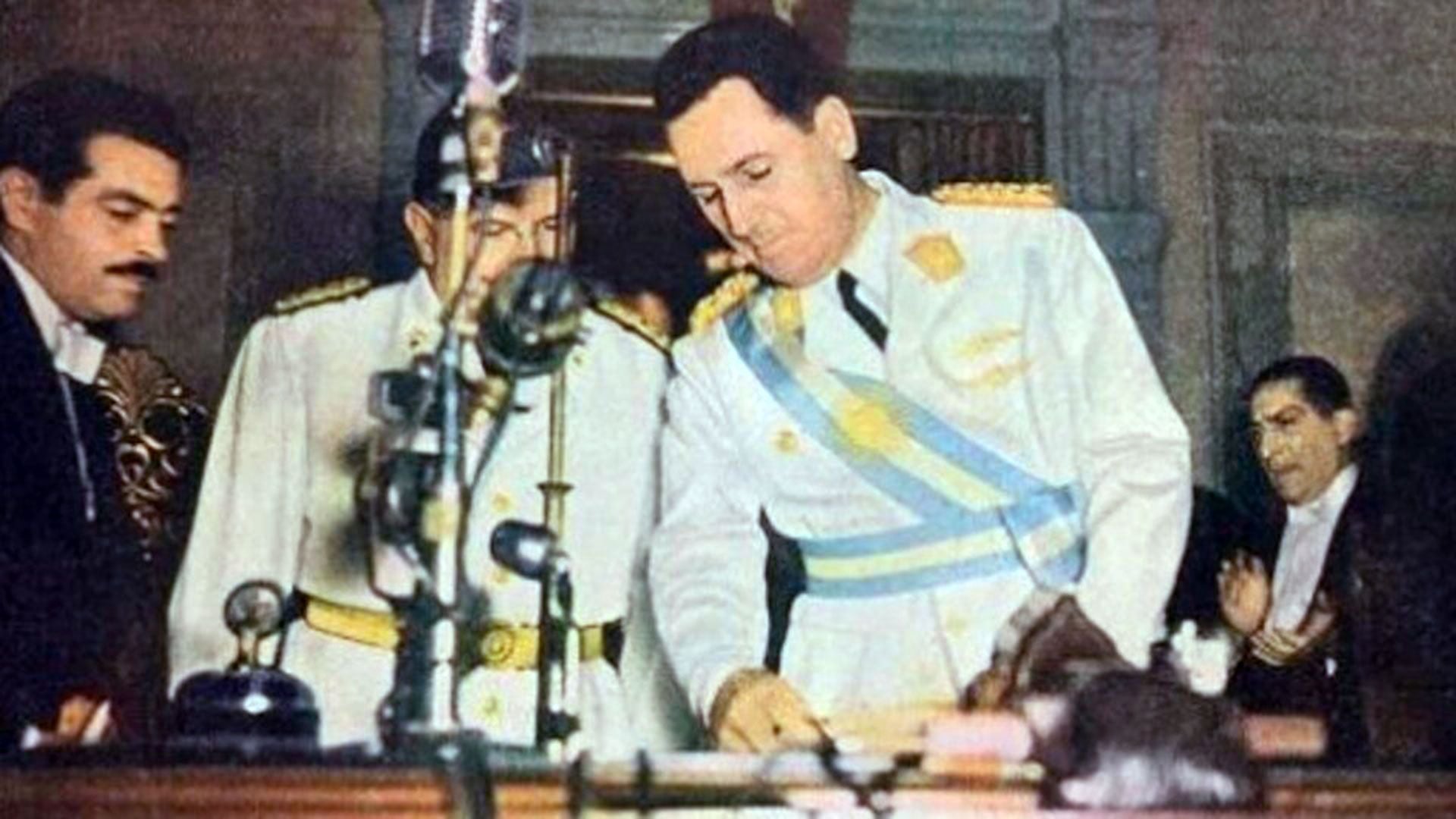 Juan domingo Perón Constitución de 1949