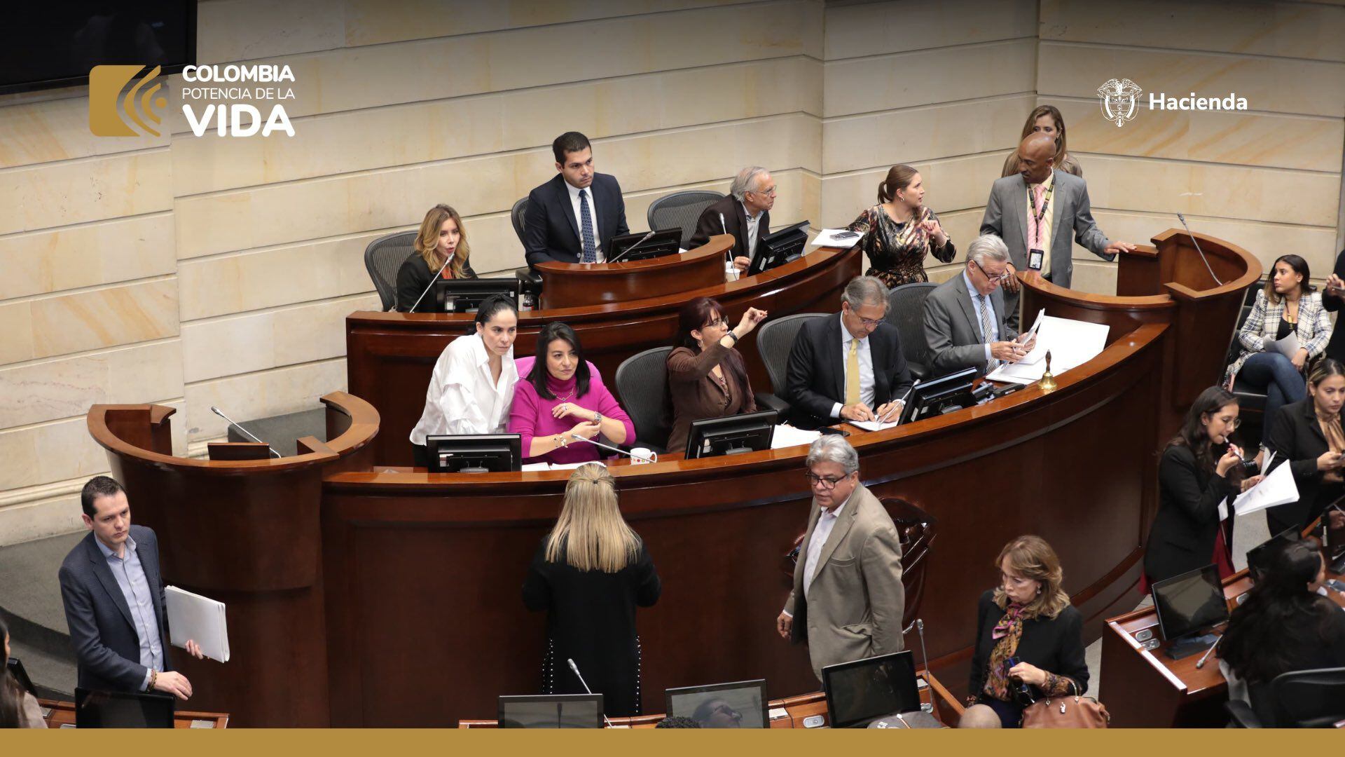 Debate de la ponencia del Presupuesto General de la Nación. - crédito Ministerio de Hacienda.