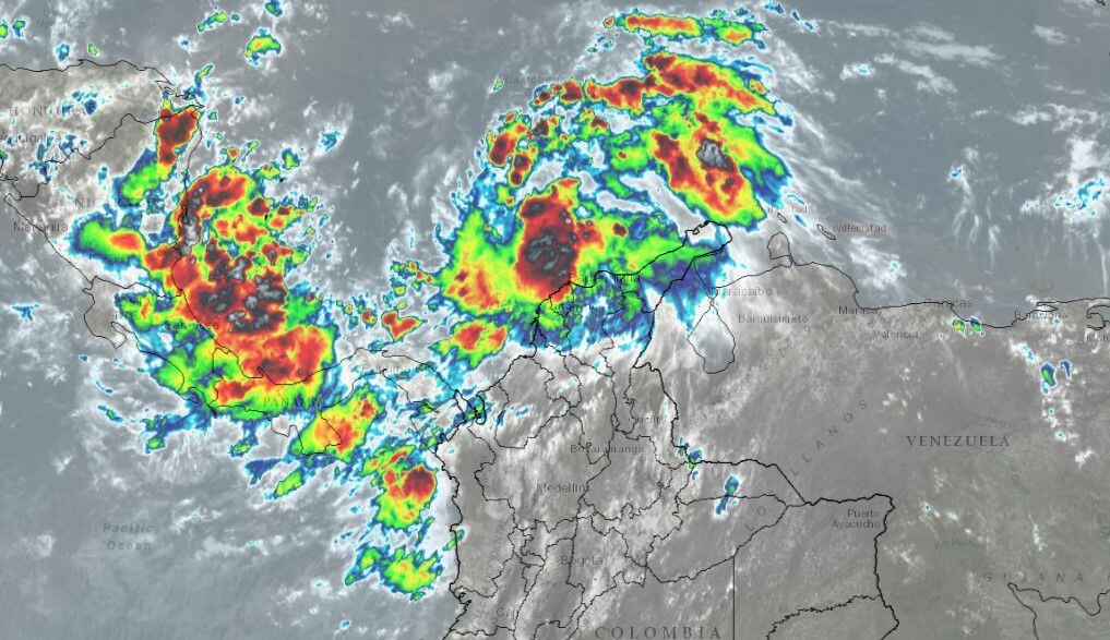 Actualización trayectoría de Julia - IDEAM (2:00 P. M. - 7/10/22)