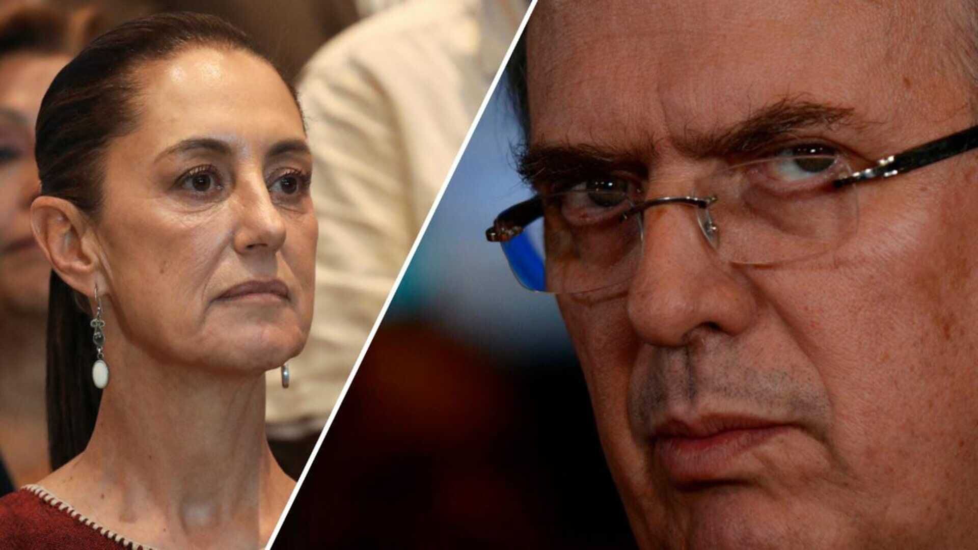 Claudia Sheinbaum y Marcelo Ebrard, aspirantes a la candidatura presidencial de Morena. Foto: Reuters / Especial