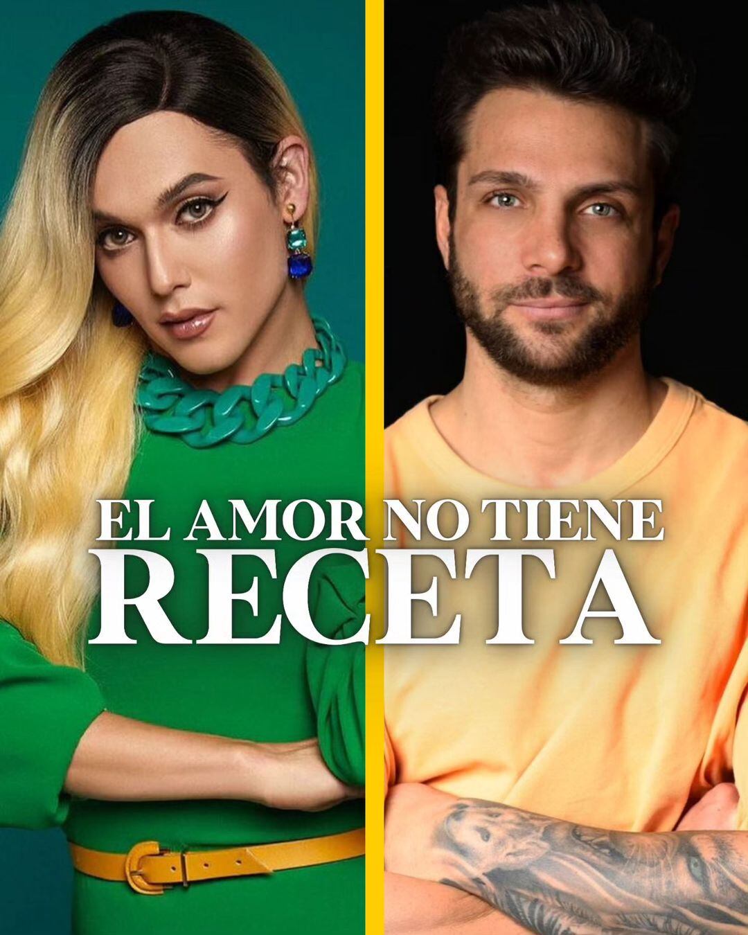 Nicola Porcella y Coco Máxima en telenovela. (Instagram)