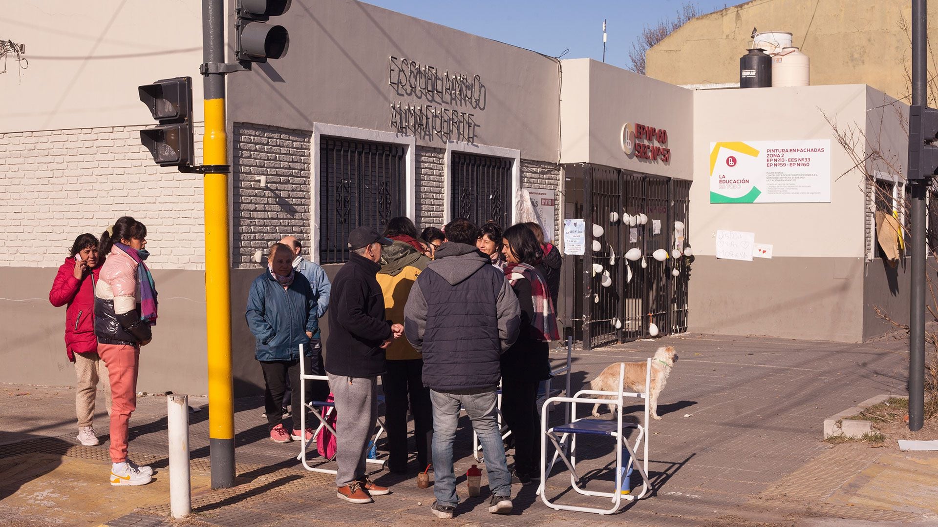 Muchos votantes fueron a la escuela sin haberse enterado del cambio (Roberto Almeida)