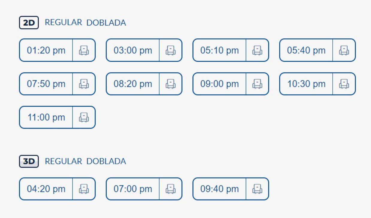 Horarios para Cineplanet Centro Cívico, sábado 10 de junio.